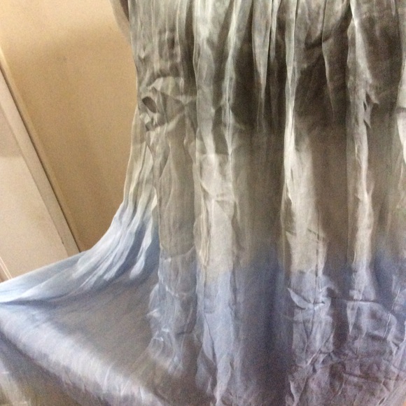 NWT Italy 🇮🇹 Elissia Europe silk ombré dress - Picture 12 of 16